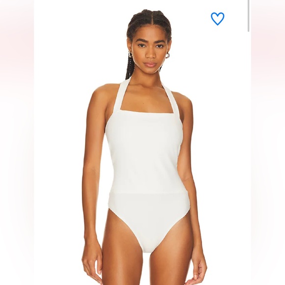 Superdown reece halter bodysuit White Halter Bodysuit Size XS - Picture 10 of 10
